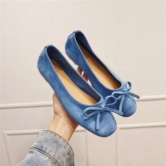 zapatillas EOEODOIT-zapatos informales de punta redonda para mujer 