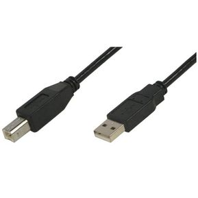 CABLE USB 1.1 MANHATTAN A-B 1.8 MTS NEGRO
