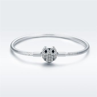Pulsera De Cadena De Serpiente De Peluche De Búho De Cristal Pulsera De Cadena De Serpiente De Peluche De Búho De Cristal