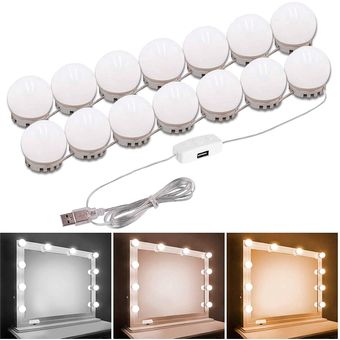 Luces LED Kit de Bombillas para Espejo de Maquillaje Tocador