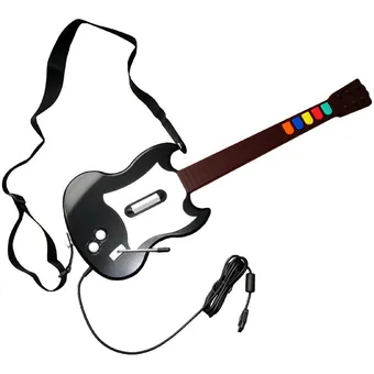 Guitarra Y Juego GUITAR LEGGEND Compatible Con Windosw Y MacNegro