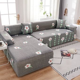 Funda elástica para sofá en forma de L,cubierta para sofá de alta calidad,para sala de estar,1234 asientos #WWT32 