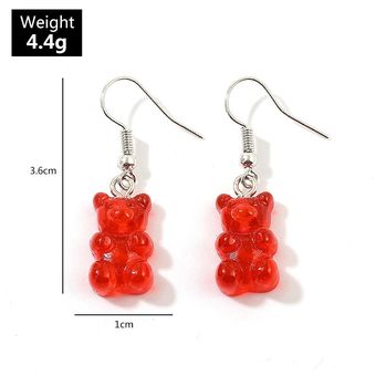 1 Par De Lindos Pendientes De Mini-lentejuelas De Resina Diy 