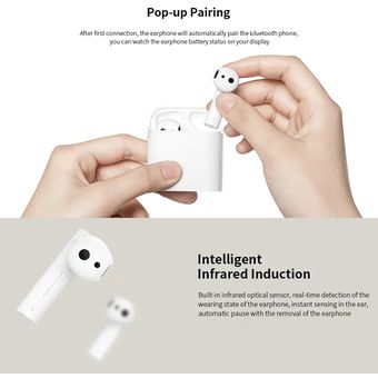 audifonos inalambricos xiaomi blancos