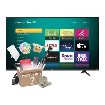 Pantalla Smart Tv Hisense 32 Pulgadas Led Con Roku Netflix