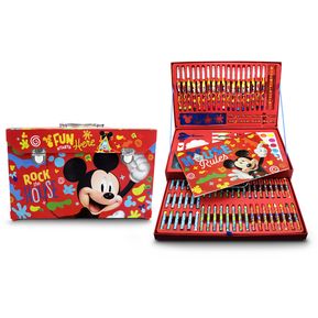 Set De Arte Para Niños Mickey Mouse +100 Piezas