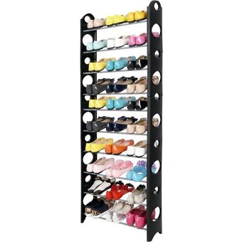 Rack Para Zapatos Zapatera Organizador Rack & Pack 36 Pares Vino