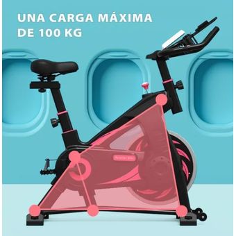 Bicicleta cheap estatica rosa