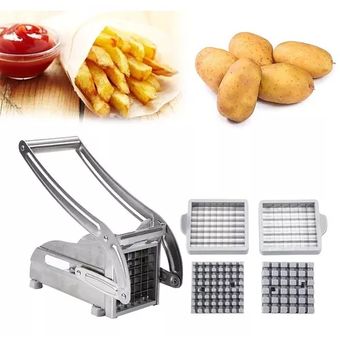 rebanador de papas fritas cortador picador de vegetales accesorios cocina  Nuevo