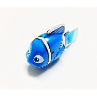 tanque de pesca juguete de mascota con batería activada novedad de juguetes de baño decorativos Pez electrónico divertido para nadar 