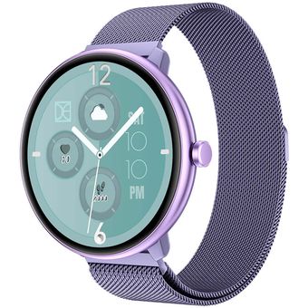 Smartwatch Mujer Reloj Inteligente Deportivo Mesh Negro – La Casa