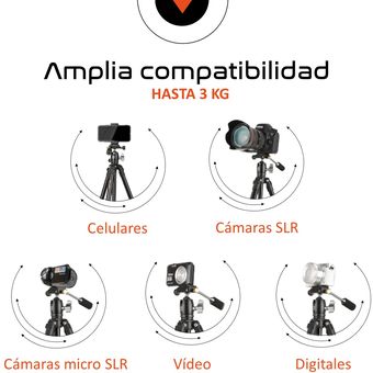 Tripode Camara Celular Video Tr3pod 170m + Adaptador Celular