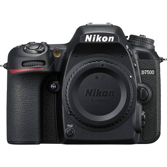 Cámara Nikon D7500 Formato Digital DX Solo Cuerpo - Negro