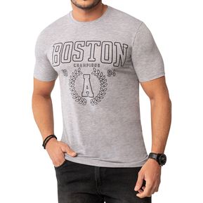 Camiseta Boston Gris para hombre Croydon