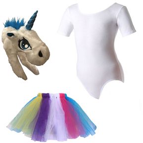 Disfraz TuDi De Unicornio Vestido Tutú Niña