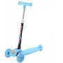 Largas dobladas cuatro rondas de niños scooters de rueda luminosa Aire libre Vespa