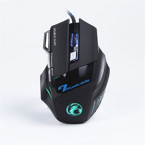 3200DPI LED Optical 6D Button USB Wired Gaming Mouse For Pro...