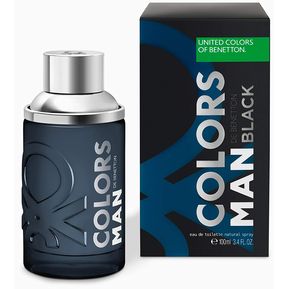 Perfume Colors Man Black De Benetton Para Hombre 100 ml