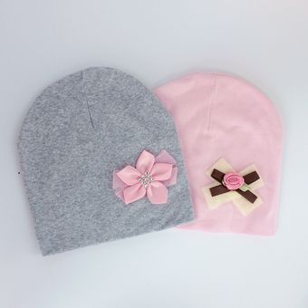 #Purple Gorro de flores para niña,gorro de algodón con la 