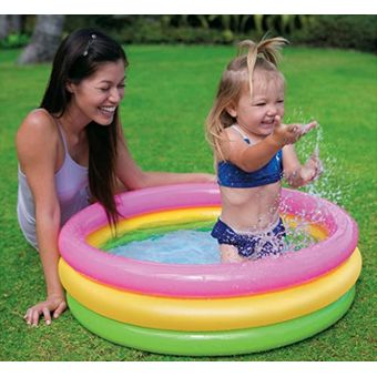 Piscina infantil inflable para bebés con 50 bolas, piscinas inflables para  playa, juegos acuáticos, patio trasero, suministros de fiesta de verano en