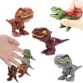 Los regalos de los dedos dinosaurio Tyrannosaurus Juguete de diseño Modelo dinosaurio de juguete para niños 