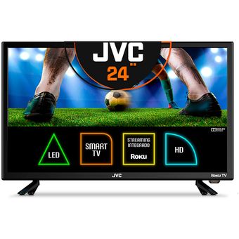 Pantalla JVC LED 24 Pulgadas Smart TV Roku SI24R
