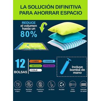 Bolsa Empaque Al Vacio Reduce Espacio Oferta 2 X 1