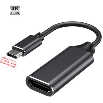 Adaptador Usb-c A Hdmi 4k Celular iPad Mac Android Windows