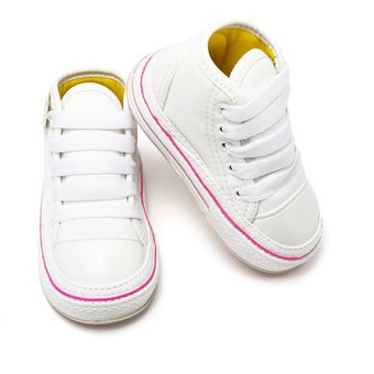 Zapatos Pilin Tenis Niño Caminante Star White 