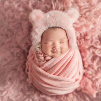 3 uds De ropa para recién nacidos accesorios de fotografía cálidos manta de muñeco de oso de algodón sombrero accesorios para fotos para bebés pequeños niña y niño el mejor regalo 