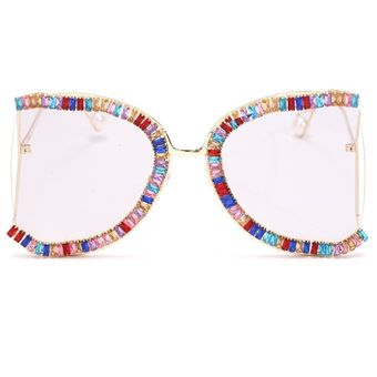 Gafas de sol para mujeres Largas gafas de sol de diseño demujer 