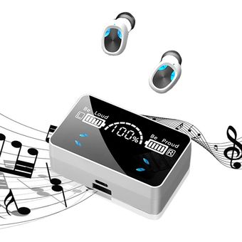 X3 portátil auriculares inalámbrico con micrófono estéreo de alta fidelidad auriculares Deportes 