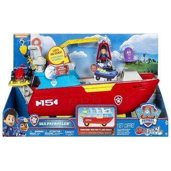 barcos de paw patrol