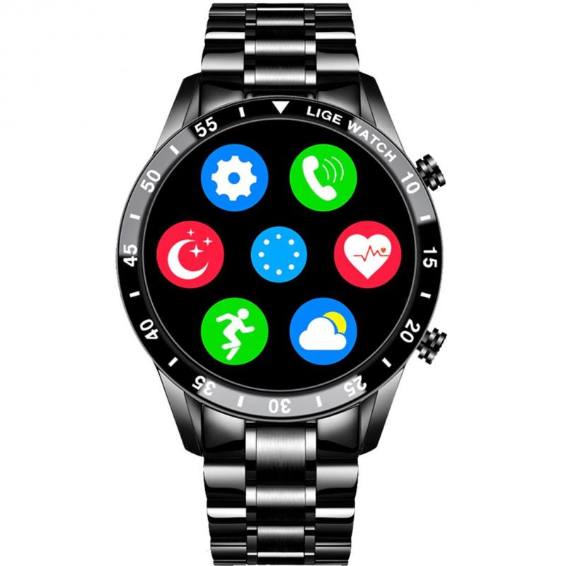 Smartwatch Reloj Inteligente Lige Bw220 Pantalla Hd Monitor Cardiaco