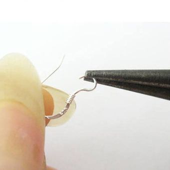 Diseño simple de pendientes contra la alergia del oído Ganchos pendientes precioso para la Mujer Diseño simple de pendientes contra la alergia del oído Ganchos pendientes precioso para la Mujer