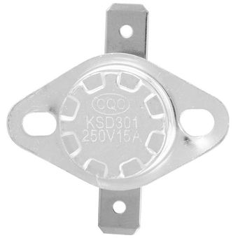 Interruptor de termostato de 5 piezas KSD301 250V 15A Control de tempe 