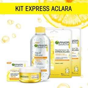 Kit Garnier Express Aclara Vitamina C