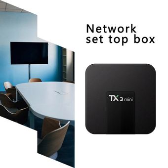 TV Box TX3 Smart TV Caja Reproductor multimedia CPU S905W USB de alta velocidad 2.0 