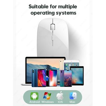Ipad Pro 11 ratón compatible con Bluetooth recargable 7 