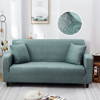 #Color 6 Imitación de patrón elástico funda de sofá elástica para la sala de cubierta de sofá muebles de sillón Proter 
