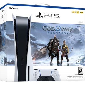 Consola Playstation 5 Edicion Disco Ps5 Cd Con God Of War Digital