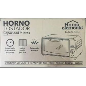 Comiendo Siesta Condimento Horno Tostador Home Elements 9LTRS HEGT 09 | Linio Colombia -  HO148HL19OI26LCO