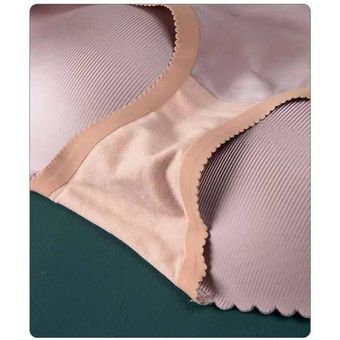 ropa interior levantad Bragas con almohadilla de esponja para mujer 