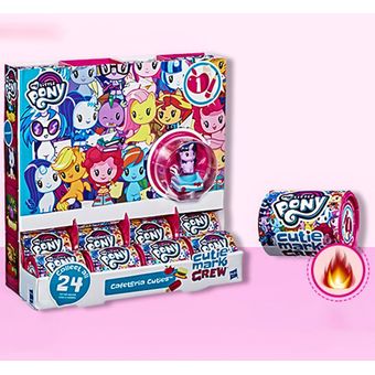 My Little Pony Cartoon Anime Figura Caja ciega Regalo para niños Adorno de escritorio para el hogar 