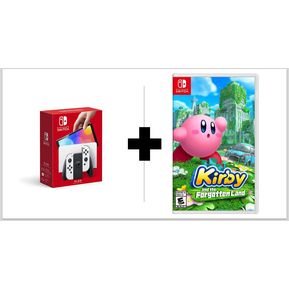 Consola Nintendo Switch OLED J + Kirby and the Forgotten Lan...