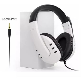 Sonido estéreo y micrófono auriculares con cable para PS5 PS4 PC 