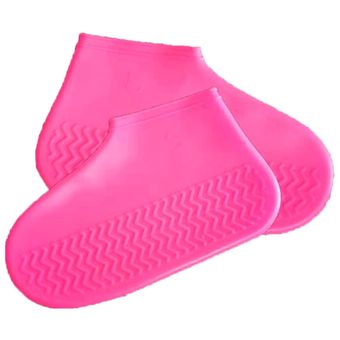 Botas impermeables con cubierta de silicona protectores de zapatos U 