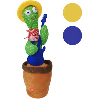 Kit 10 Pzs Cactus Bailarin Recargable Imita Canta Español /e