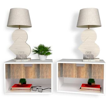 Las mejores 7 ideas de Mesa de noche flotante  mesa de noche flotante,  decoración de unas, mesa de luz flotante