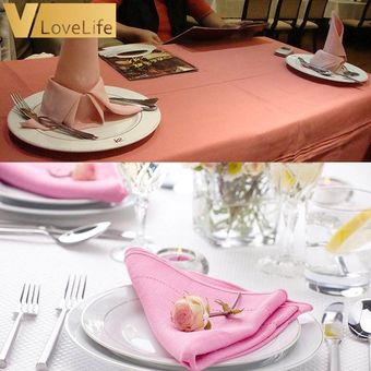 10 Uds 30x30cm de poliéster servilletas Multi colores restaurante cena decoración de banquete de bodas suministros y la decoración del partido 